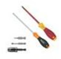 Assortment of screwdrivers for screwdriver tool category