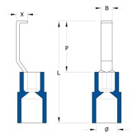 1233330000 WEIDMULLER HBT 2.5 - 4.6 BLUE #2