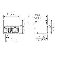 1610200000 WEIDMULLER BL 3.50/10/180 SN BK BX #3