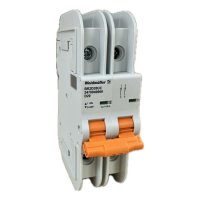 2478940000 WEIDMULLER MCB 489 2P D 20.0A  ACDC