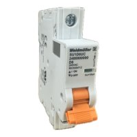 2480800000 WEIDMULLER MCB 1077 1P D 6.0A  ACDC